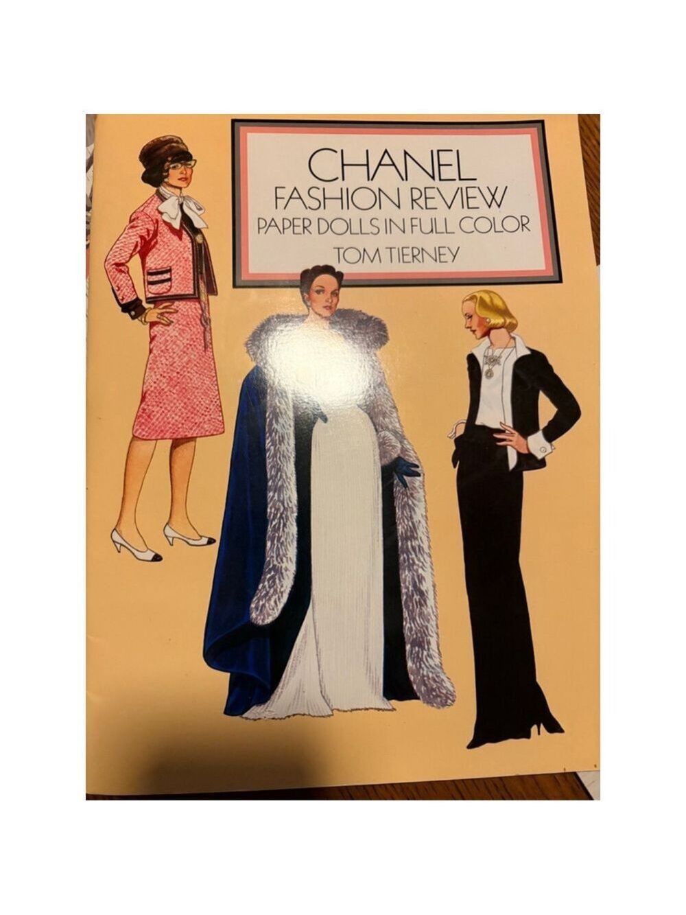 Chanel 1986 Fashion Review Paper Dolls One Size